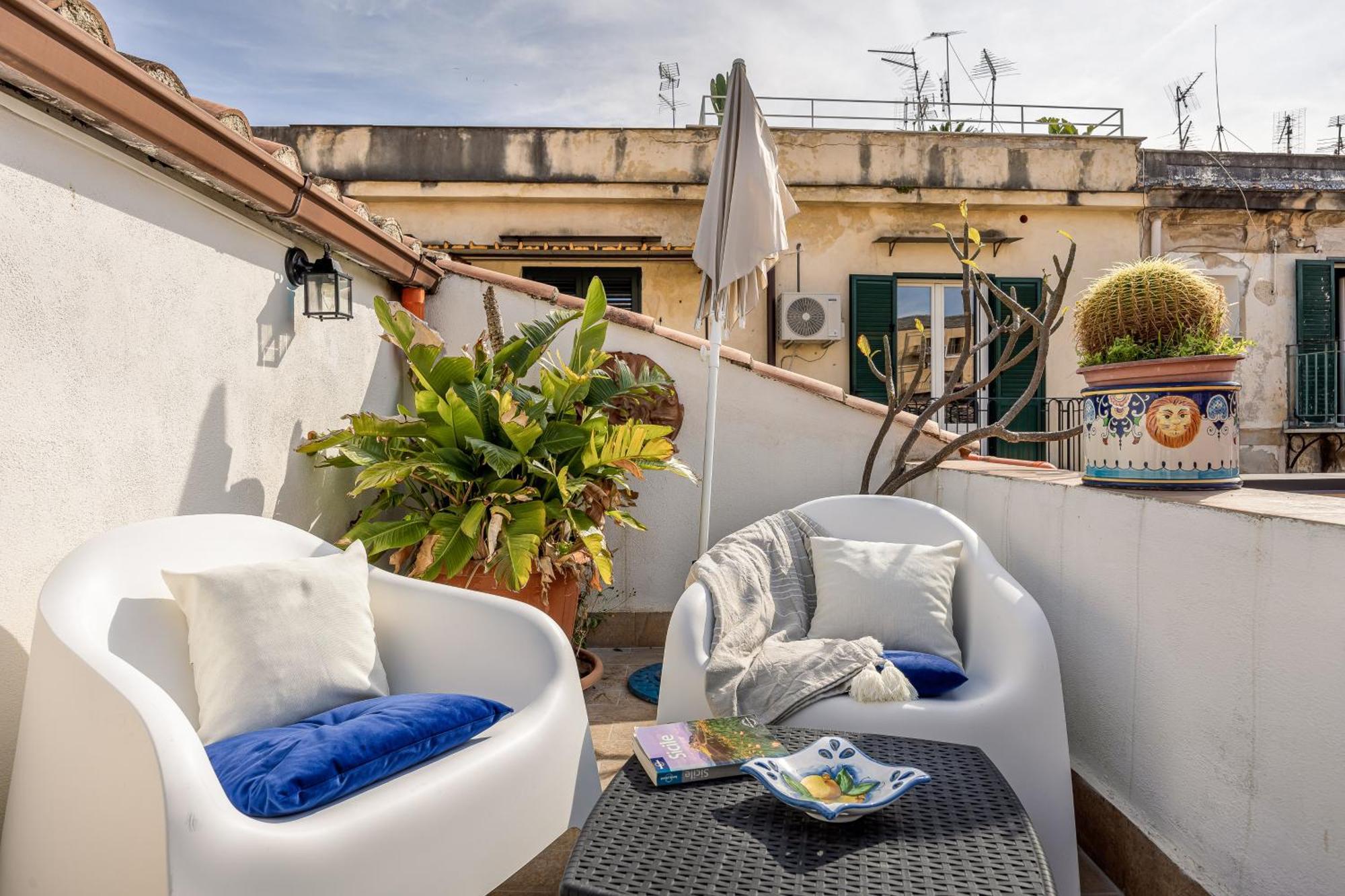 Sofia'S Apt Loft Incantevole Con Terrazza Privata ปาแลร์โม ภายนอก รูปภาพ