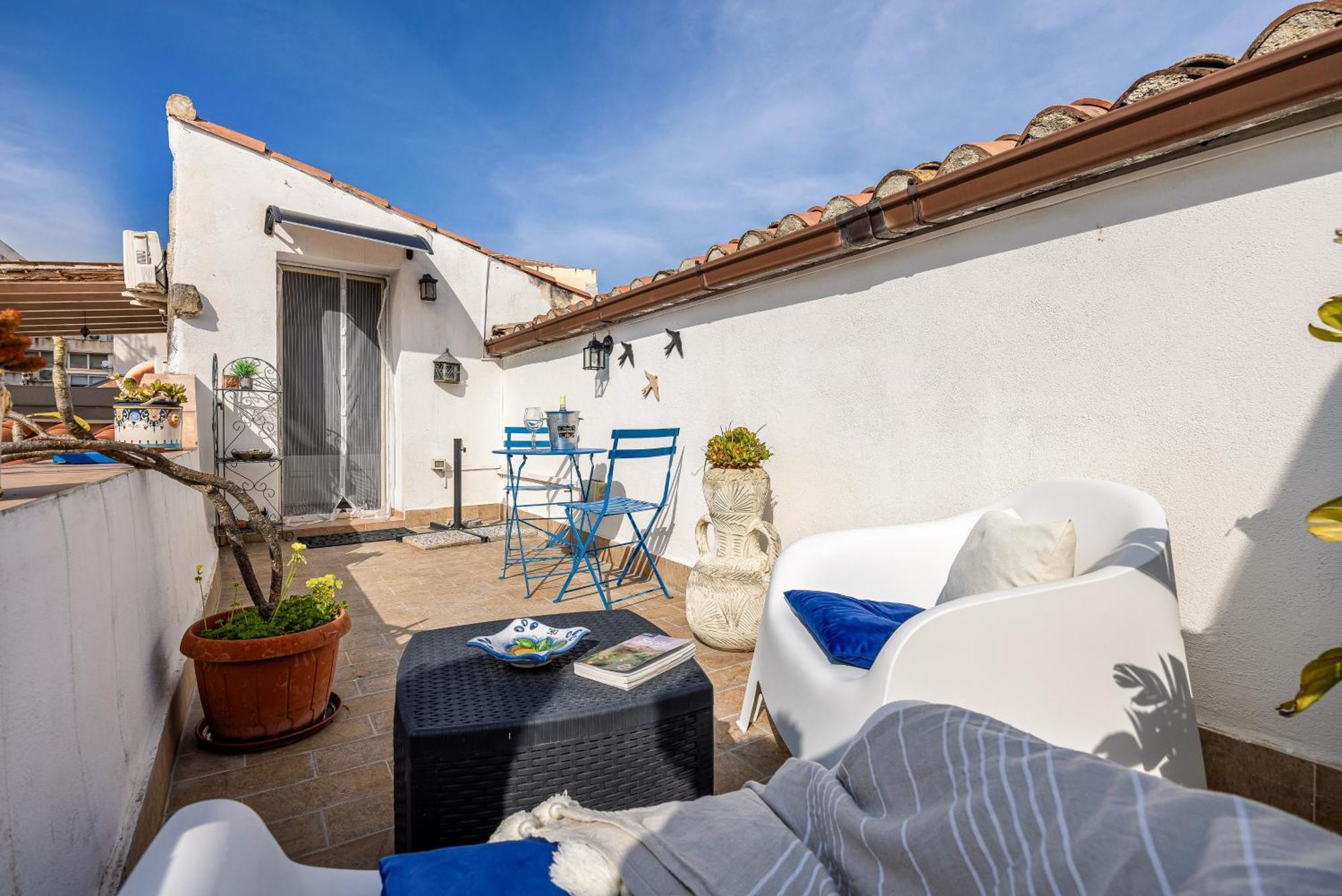 Sofia'S Apt Loft Incantevole Con Terrazza Privata ปาแลร์โม ภายนอก รูปภาพ